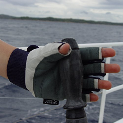 MOTIVEX Segelhandschuhe Rückseite Elasthan alle Finger kurz - 6