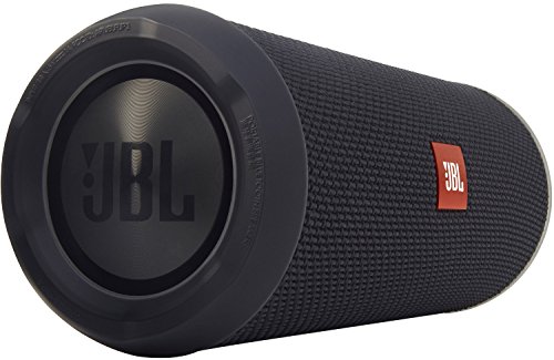 JBL Flip 3 Spritzwasserfester Tragbarer Bluetooth-Lautsprecher mit auÃŸerordentlich Kraftvollem Klang - Sonderausgabe - Schwarz