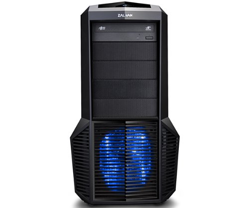Zalman Z11 Plus Midi-Tower PC-Gehäuse (ATX, 4x 5,25 externe, 5x 3,5 interne, 2x USB 3.0) schwarz - 4