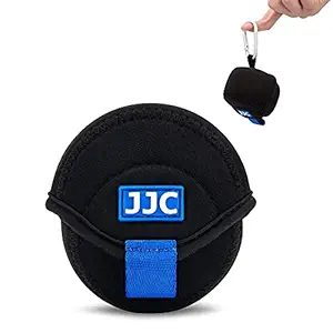 JJC Neoprene Mirrorless Camera Lens Pouch Bag Compact Case Protector for Canon EF-M 22mm Sony E 16-50mm SELP1650 Fuji XF 27mm F2.8 18mm F2 Nikon Z 16-50mm Olympus 12mm Panasonic 12-32mm Pancake Lenses