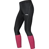gore damen fahrradjacke Lieferumfang: 1 GORE Wear 7/8-lange Damen Laufhose, GORE R3 Women 7/8 Tights, Größe: 36, Farbe: Schwarz/Pink, 100235