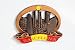 Produktbild Stilvoller Metall-Magnet für den Kühlschrank, Magnet, Einzigartiges Design, Küchendeko, Heimdekor, Urlaubs-Souvenir, Geschenk aus Paris, Venedig, Rom, Prag, Barcelona, Amsterdam, New York, Dubai, Thailand..., Barcelona