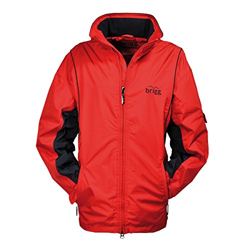Brigg leichte Funktionsjacke rot/navy bergre, XL Gre:6XL