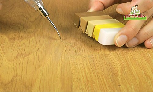Picobello Holz Reparatur Set, Premium – Parkett Laminat Möbel Treppen für geölte Oberflächen, G61412 - 2
