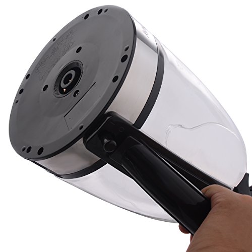 Costway Wasserkocher Teekocher Glas/Edelstahl mit LED-Beleuchtung(2L, 2200W) - 5
