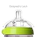Comotomo Natural Feel Baby Bottle (150 ml, Green, Pack of 2)