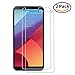 Produktbild LG G6 Schutzfolie Panzerglas, [2 Stück] LG G6 Panzerglasfolie Kristallklare Displayschutzfolie [ANTI-KRATZERN] [ANTI-BLÄSCHEN] [ULTRAKLAR] [ANTI-ÖL] für LG G6