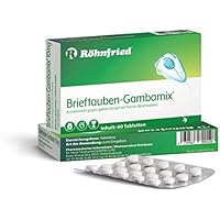 Röhnfried Gambamix - 10 mg Carnidazol - 60 Tabletten - gegen Trichomonanden - Parasiten-Medikament