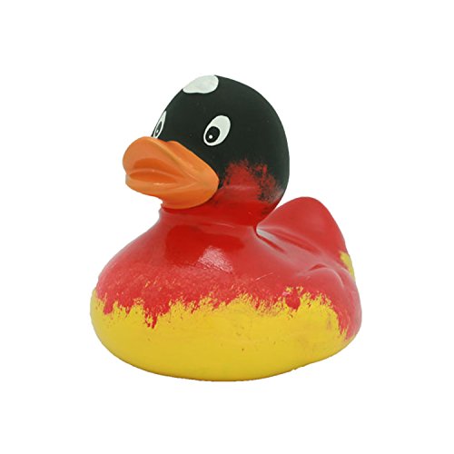 Quietscheente Deutschland Ente, Gummiente, Quietscheentchen, Badeente, Quietsch Ente, Sammelfigur, Gummi Bade Spielzeug, LiLaLu, 1959
