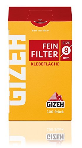 GIZEH Feinfilter 8mm / 20er (Filter, Zigarettenfilter)
