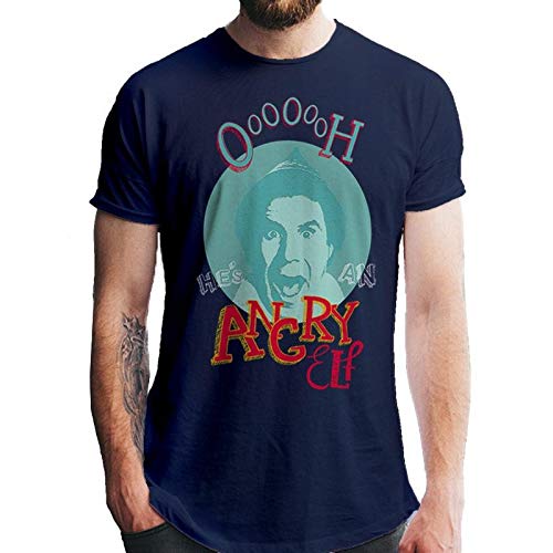 Preisvergleich Produktbild T-Shirt (Unisex-S) Angry Elf (Blue)