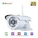 Produktbild IP Kamera / 1080P HD Sicherheitskamera, LESHP 720P WLAN IP überwachungskamera, Bewegungserkennung,15M Nachtsichtfunktion,128G TF Karten und Kompatibel mit Smartphones,Tablets und Windows