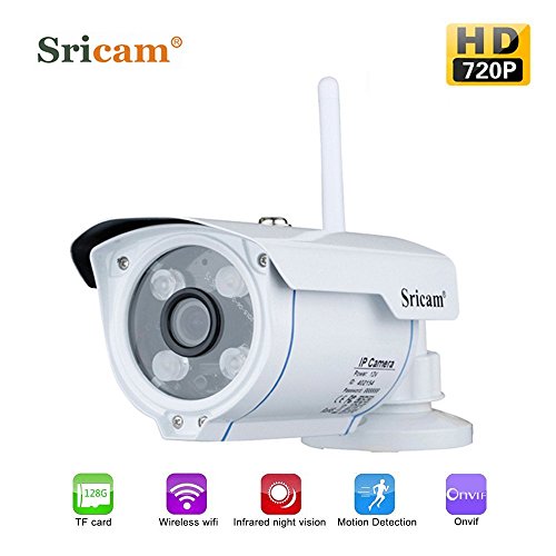 Preisvergleich Produktbild IP Kamera / 1080P HD Sicherheitskamera, LESHP 720P WLAN IP überwachungskamera, Bewegungserkennung,15M Nachtsichtfunktion,128G TF Karten und Kompatibel mit Smartphones,Tablets und Windows