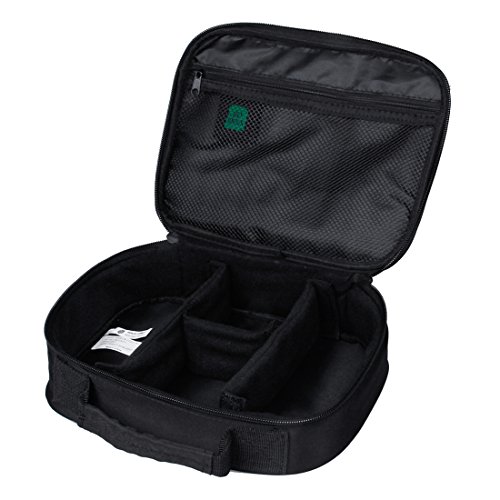 BAGSMART Elektronik Zubehör Organizer für Festplatte, USB, Kabel, Akku, Speicherkarten Schwarz