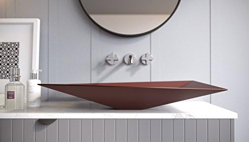 Countertop sink PIRAMIDE FUORIQUADRO