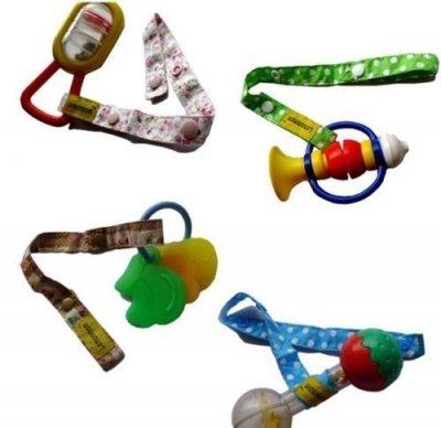 Edealing Baby Bottle Toys Strap Belt Holders For Highchair Stroller Pram Car Seat Pack Of 4