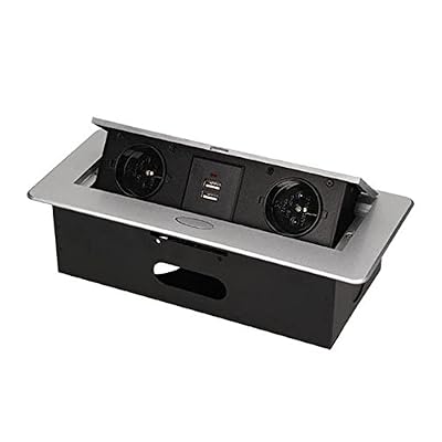 Orno Bloc escamotable avec 2 prises 230V + 2 prises usb - Orno
