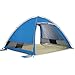 Price comparison product image flower205 Tent Pop up, Automatic Outdoor Beach Tent Sun Shelter Tent Portable UV Protection Cabana Baby Family Garden/Camping/Fishing/Beach Times (for 2 – 3 Persons) Sapphire