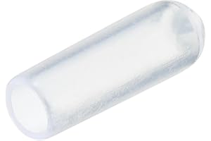 QUARKZMAN 200 st. ändkåpor i gummi 4 mm ID vinyl PVC rund ändkåpa skydd anordningar för skruvgänga klar