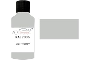 Xtremeauto RAL 7035 Light grey DULL MATT MATTE TOUCH UP PAINT BRUSH REPAIR SCRATCH UPVC PVC METAL WOOD