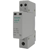 RASMACOR | TOSCANO V2T-15 | Single-phase Transient Surge Protector | F+N 240Vac - 15KA Class II | Toscano vigivolt 10002463 |