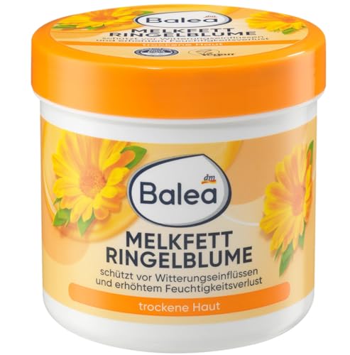 Calendula Balea Melkfett, crema per proteggere la pelle dalle intemperie e dalla disidratazione (conf. 250 ml)