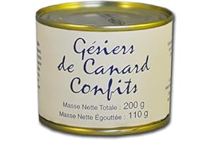MON EPICERIE FINE DE TEROIR Gésiers de Canard Confits