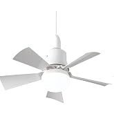 Cata Karayel Fan Led 82W Kumandalı Işıklı Vantilat&ouml;r Ct-1155,Beyaz,