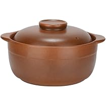 Natürlicher Terrakotta-Kasserolle Mit Deckel – Unglasiert, Für Herd, Backofen & Grill, Ca. 26x27x12 Cm