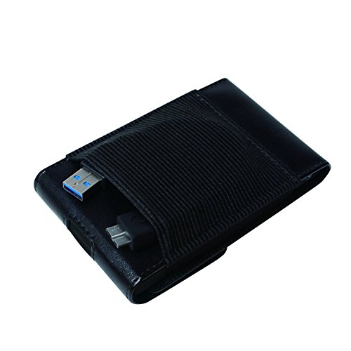 LogiLink USB 3.0 6,4 cm (2,5 Zoll) SSD/HDD Gehäuse, Leder-Design - 4