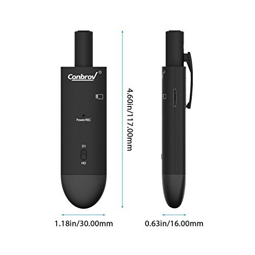 Conbrov ® HD88 HD 720P Mini Hidden Spy Camera Wireless Portable Video Recorder Wearable Body Cam Pocket Pen Camcorder… - Image 7