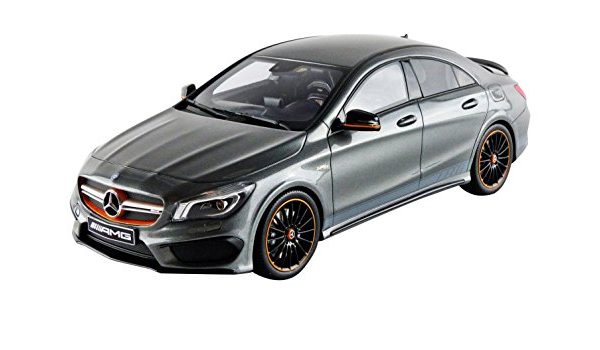 Gt Spirit Gt722 Mercedes Benz Cla 45 Amg Orange Art Edition 2014 Echelle 1 18 Grau Metall Amazon De Spielzeug
