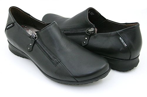 Preisvergleich Produktbild Mephisto Faye - Bequemschuhe / lose einlage Damenschuhe Bequeme Ballerina / Slipper, Schwarz, leder (fiuggi)