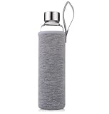 Bolsas protectoras hechas de nylon. que proporciona una superficie antideslizante y ayuda a prevenir el calor y es Shatterproof,y protección ambiental, lo que hace la botella conveniente para llevar, perfecto para Viajes y deportes