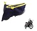Auto Hub Two Wheeler Body Cover For Bajaj Pulsar RS 200 (Black-Yellow) RS.259.00