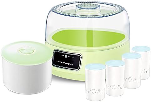 AWLLY Yoghurt Maker With 4 Ceramic Jars/Full-Automatic Yoghurt Machine For Home 1L