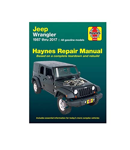 Preisvergleich Produktbild Automotive Repair Manual Jeep Wrangler 1987 thrun 1999 All models,English