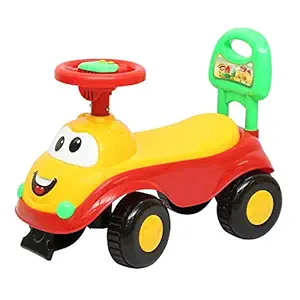 Joyride Kids Foot To Floor Battery Operated Music Ride On Push And Pull Along Sliding Toy Car(Multicolor)