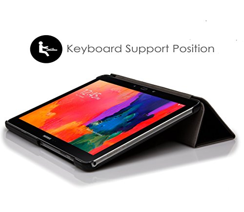 ForeFront Cases® Neue Leder Hülle / Tasche / Case / Cover für Samsung Galaxy Tab PRO 12.2 T900 – Rundum-Geräteschutz und intelligente Auto-Sleep-Wake-Funktion mit 3-JAHRES-GARANTIE VON FOREFRONT CASES – inkl. Eingabestift und Displayschutz - 8