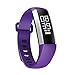 Produktbild M2 Fitness Tracker Bluetooth Smart Band Blut Oxygen/Druck/Herzfrequenz Monitor Aktivität Schrittzähler Armband Armbanduhr für Android, iOS Smartphone, violett