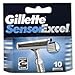 Produktbild Gillette Sensor Excel Rasierklingen, 3 x 10 Stück