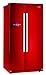 Produktbild Gorenje NRS85728RD Side-by-Side/A+/175,5 cm Höhe/Kühlteil: 345 L/Gefrierteil: 192 L/Feuerrot/NoFrost Technologie/LED Innenbeleuchtung