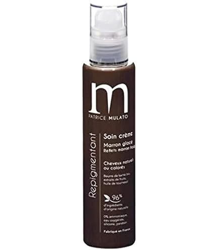 Masque Repigmentant Mulato Noir D'Aniline - 500 Ml - Soin Pour Cheveux Colorés - Sans Sulfates