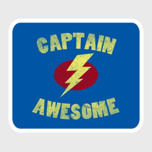 Preisvergleich Produktbild StyloTex Autoaufkleber Captain Awesome - UV geschützt