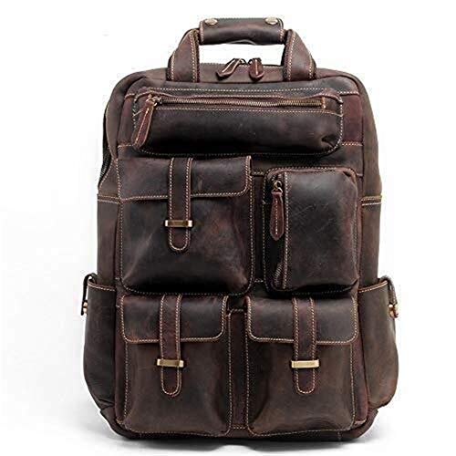Preisvergleich Produktbild Reise Rucksack Retro Business Leichter Rucksack Wasserdichter Einbrecherrucksack Outdoor Sports Camping Rucksack Große Kapazität Studentenrucksack Laptop Rucksack