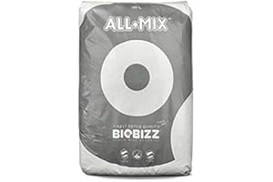 BioBizz - All-Mix, Light-Mix et Worm-Humus Terreau biologique (1x - All-Mix, 50 L)