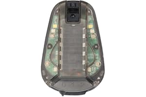 BEADA Helmet Beacon Light Helmet Strobe Light IR Flashlight Waterproof Signal Light with Tape D