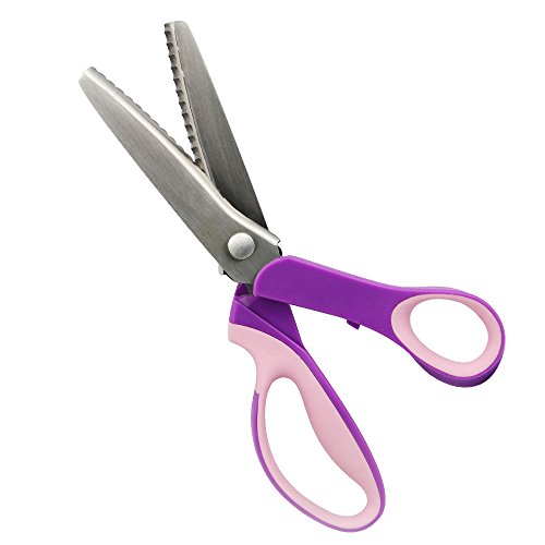 Zilong Tijeras con Punta Redondeada de Acero Inoxidable Para Costura , Papel , Cartón , Tela 24 cm ?9.45 in?