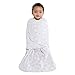 Halo SleepSack Swaddle Fleece (0-3 Months, Rain Drop)