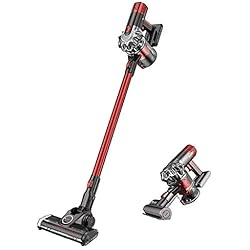 Proscenic P9 GTS Aspirateur Balai sans Fil et sans Sac, 16000PA Multifonction Aspirateur Puissant,Silencieux et Ultraléger,Chargeur Mural